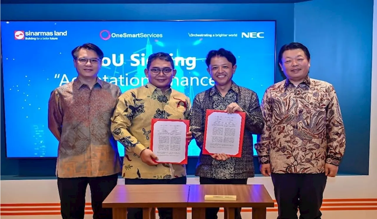 Kerja Sama NEC Indonesia dan Sinar Mas Land Perkuat Mitigasi Risiko Bencana Alam