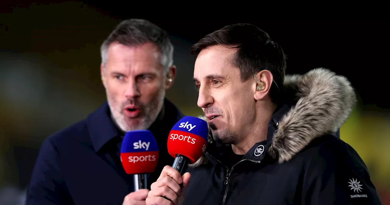 Gary Neville comments show what relationship with Jamie Carragher is really like