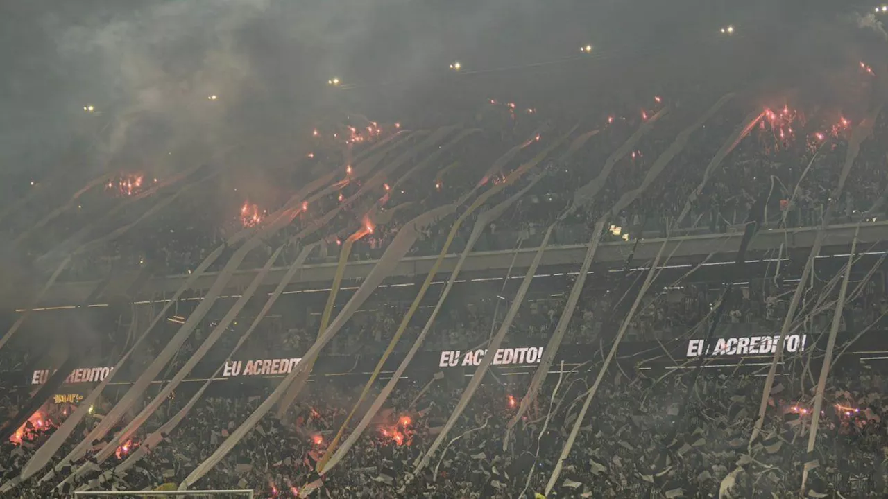 Clima 'macabro': Atlético Mineiro prepara un intimidante recibimiento ante River