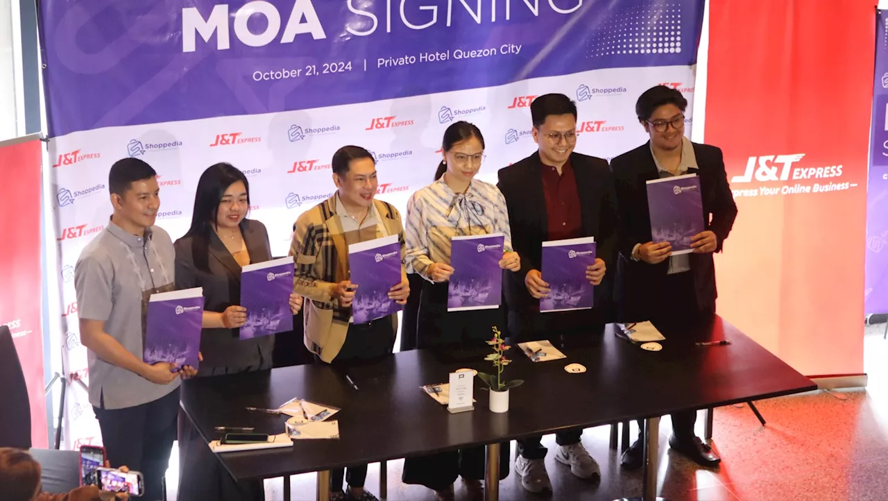 Shoppedia, J&T Express forge strategic partnership to revolutionize E-commerce delivery in PH