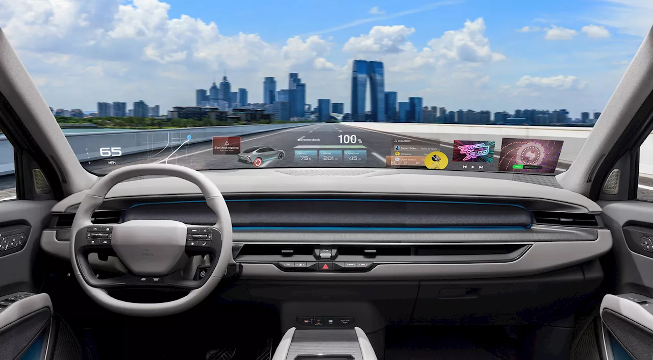 Hyundai wants to turn windshields into holographic displays