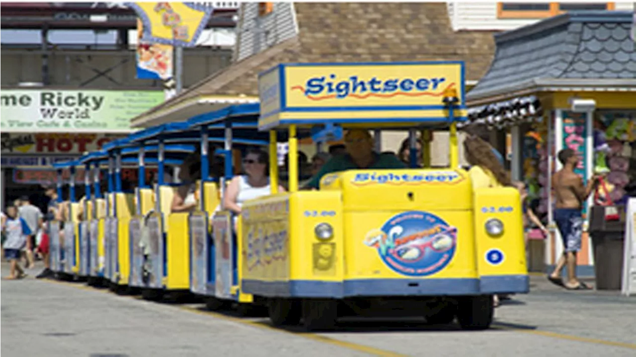 Woman behind iconic Wildwood ‘Watch the tram car, please' warning sues city