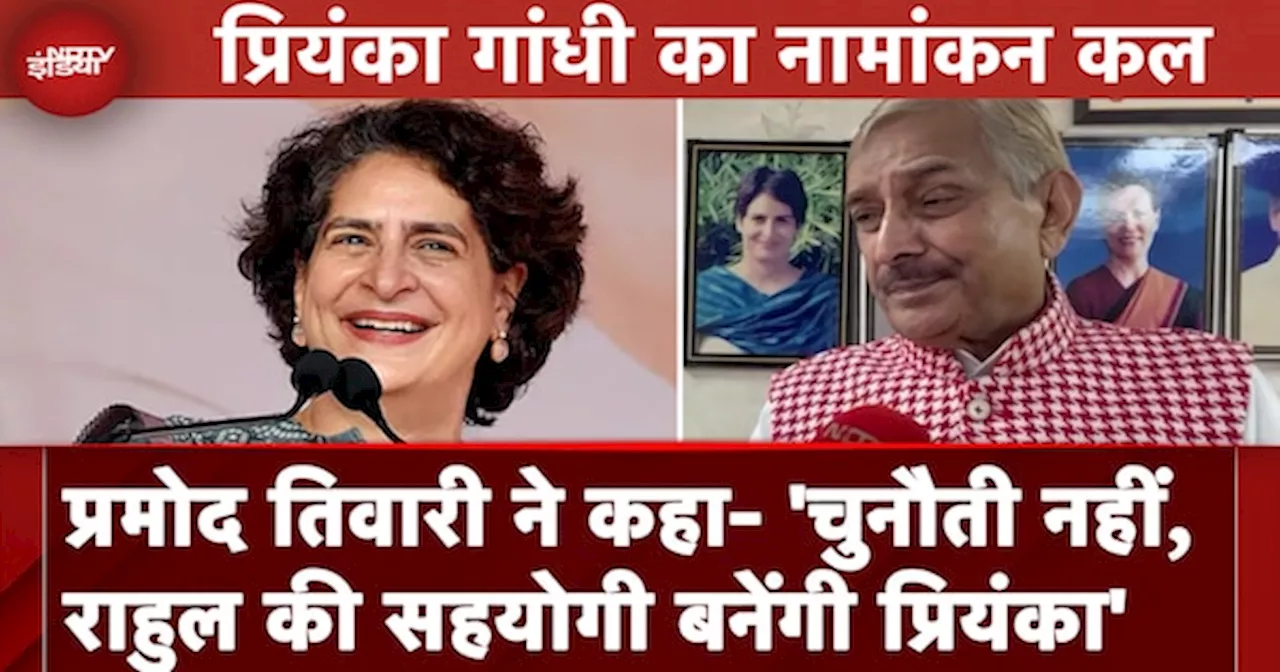 Priyanka Gandhi Wayanad Nomination: Congress नेता ने कहा - शेरनी आ रही है, मोदी कैसे करेंगे मुकाबला?