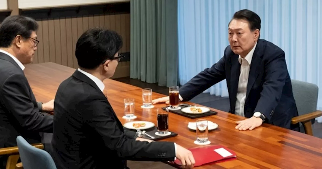 윤 대통령, '김건희 라인 정리' 사실상 거절...한동훈에 '의혹 말고 구체적으로 말하라'