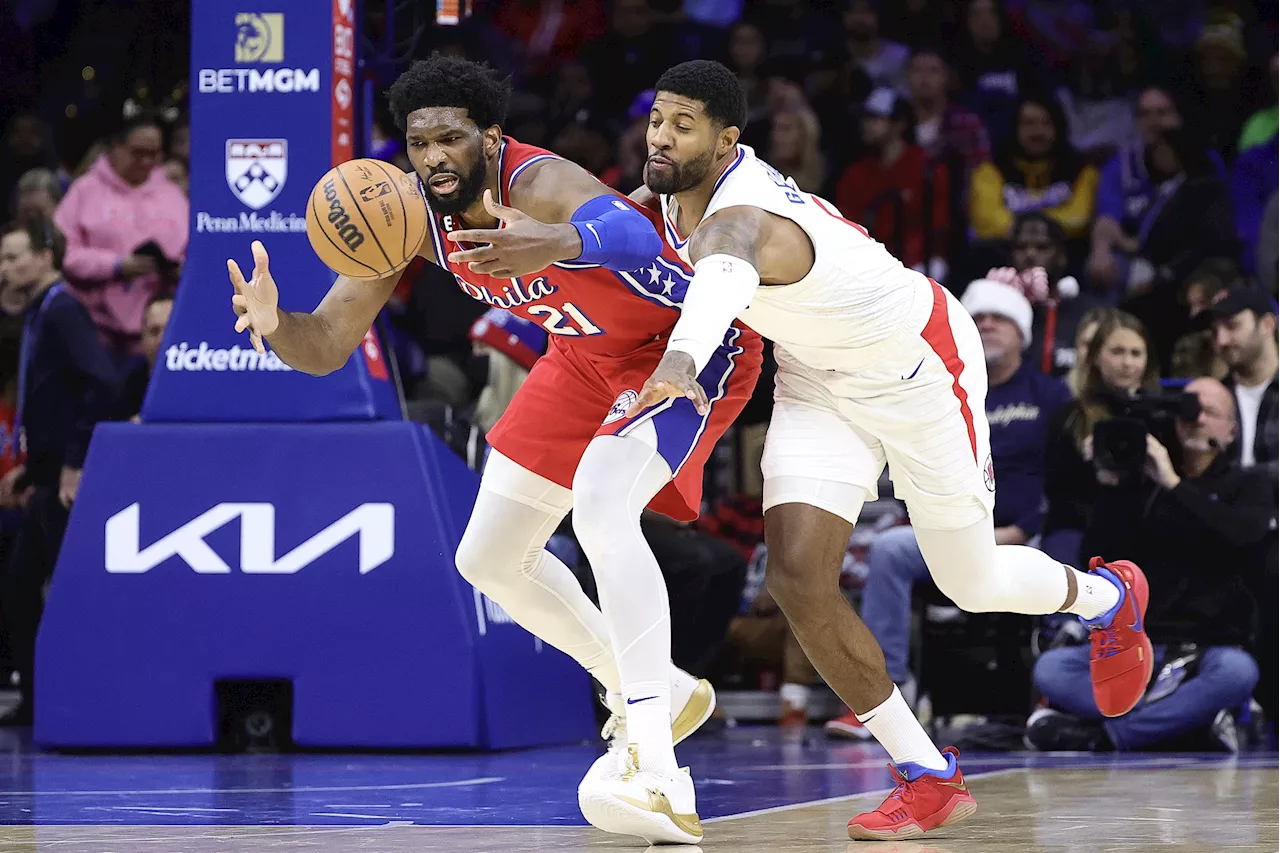 76ers Stars Joel Embiid and Paul George Out for Season Opener