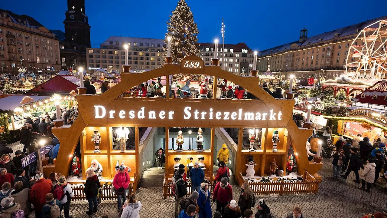 Sachsen: Personal für Dresdner Weihnachtsmärkte fehlt: Jobbörse hilft