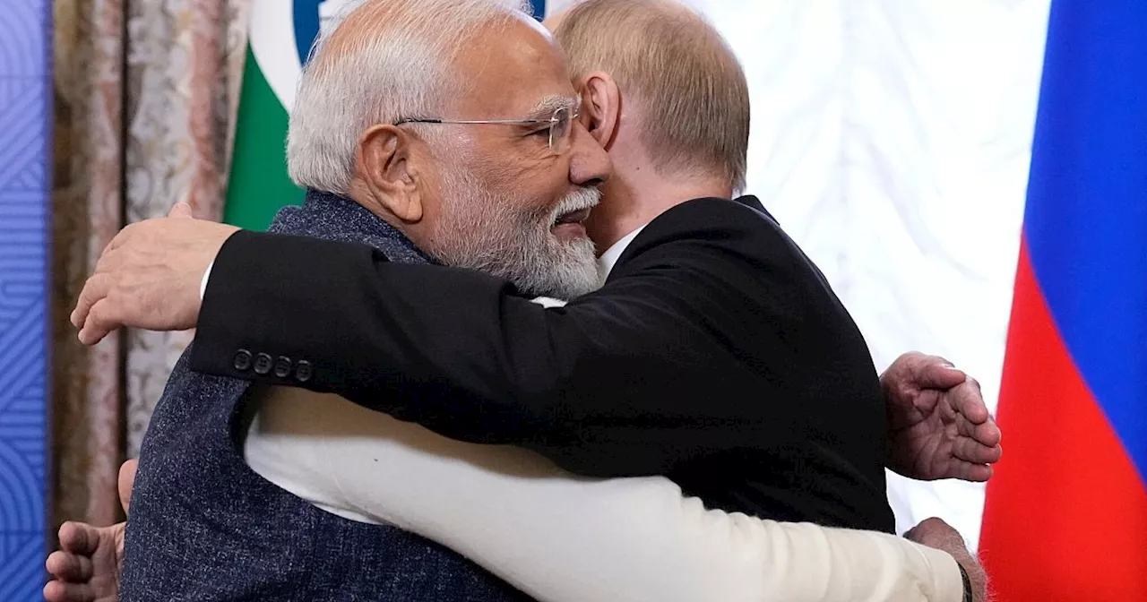 Indiens Premier Modi bietet Putin Vermittlung im Krieg an