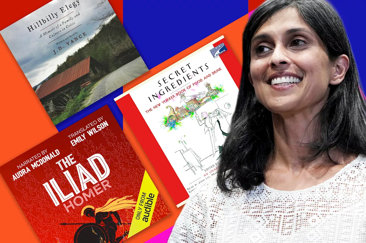 Inside look: Here's Usha Vance's lengthy book list for your next read