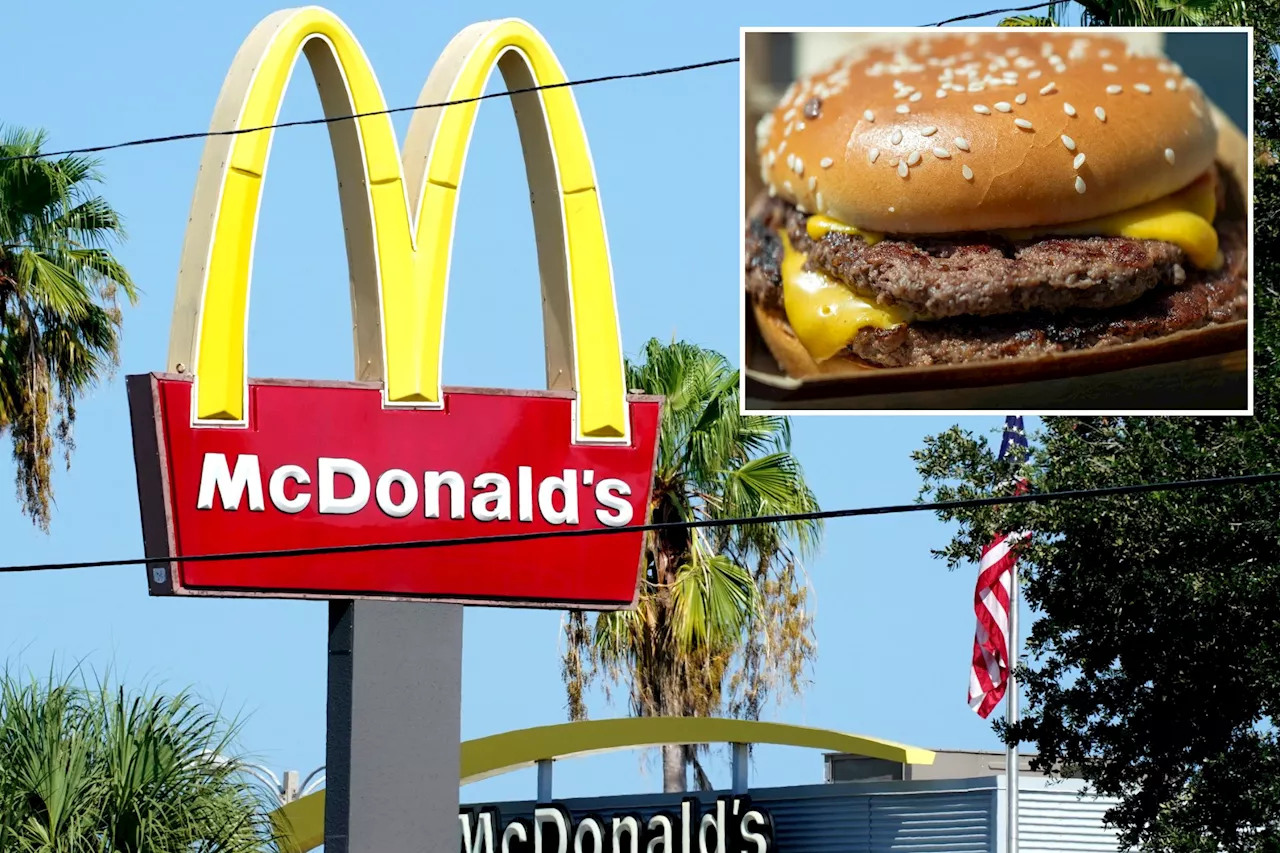 One dead, 10 hospitalized from E. coli outbreak linked to McDonald's quarter pounder