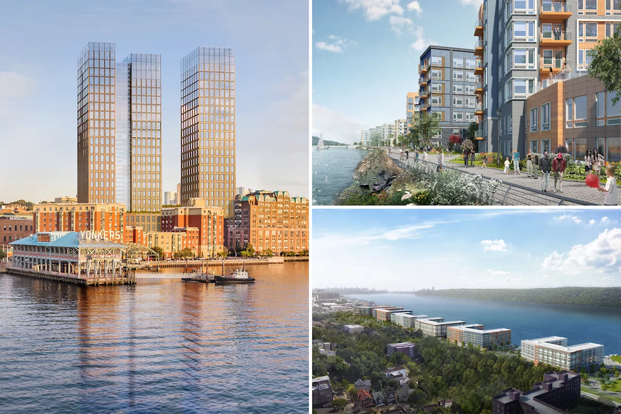 Residential developers are going bonkers for Yonkers -- with thousands of homes in the pipeline