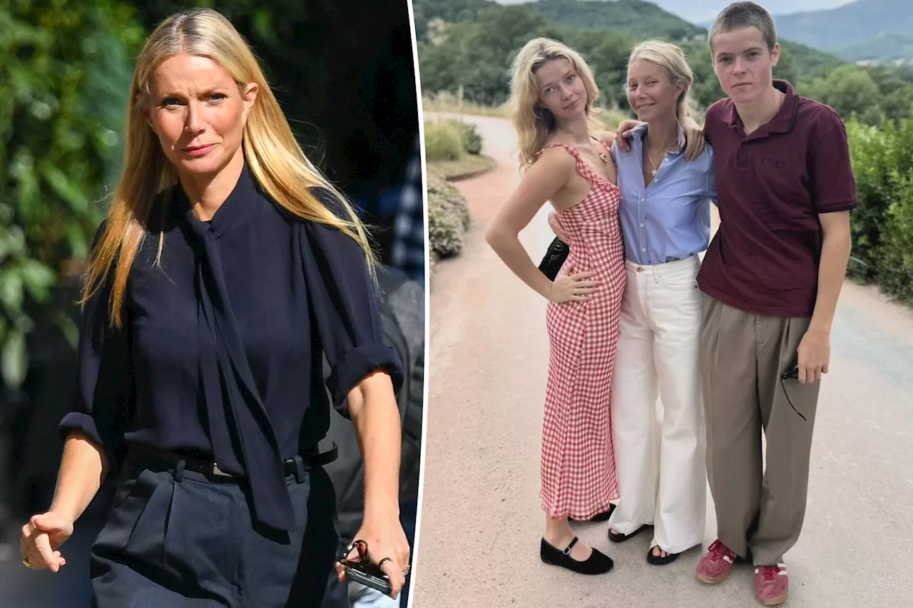 Gwyneth Paltrow dealing with 'waves of grief' after daughter Apple and son Moses leave for college