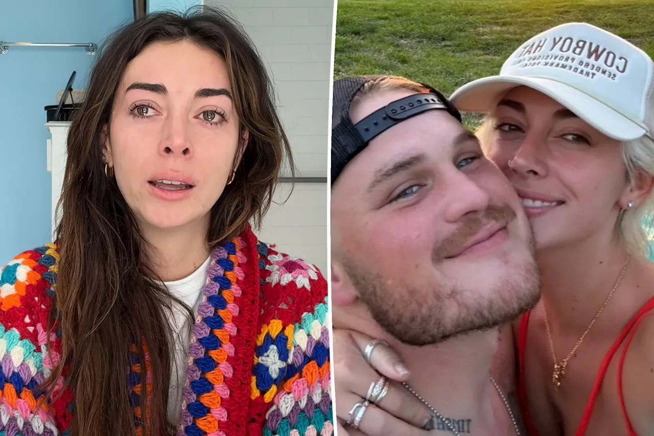 'Really blindsided' Brianna Chickenfry cries after Zach Bryan announces breakup