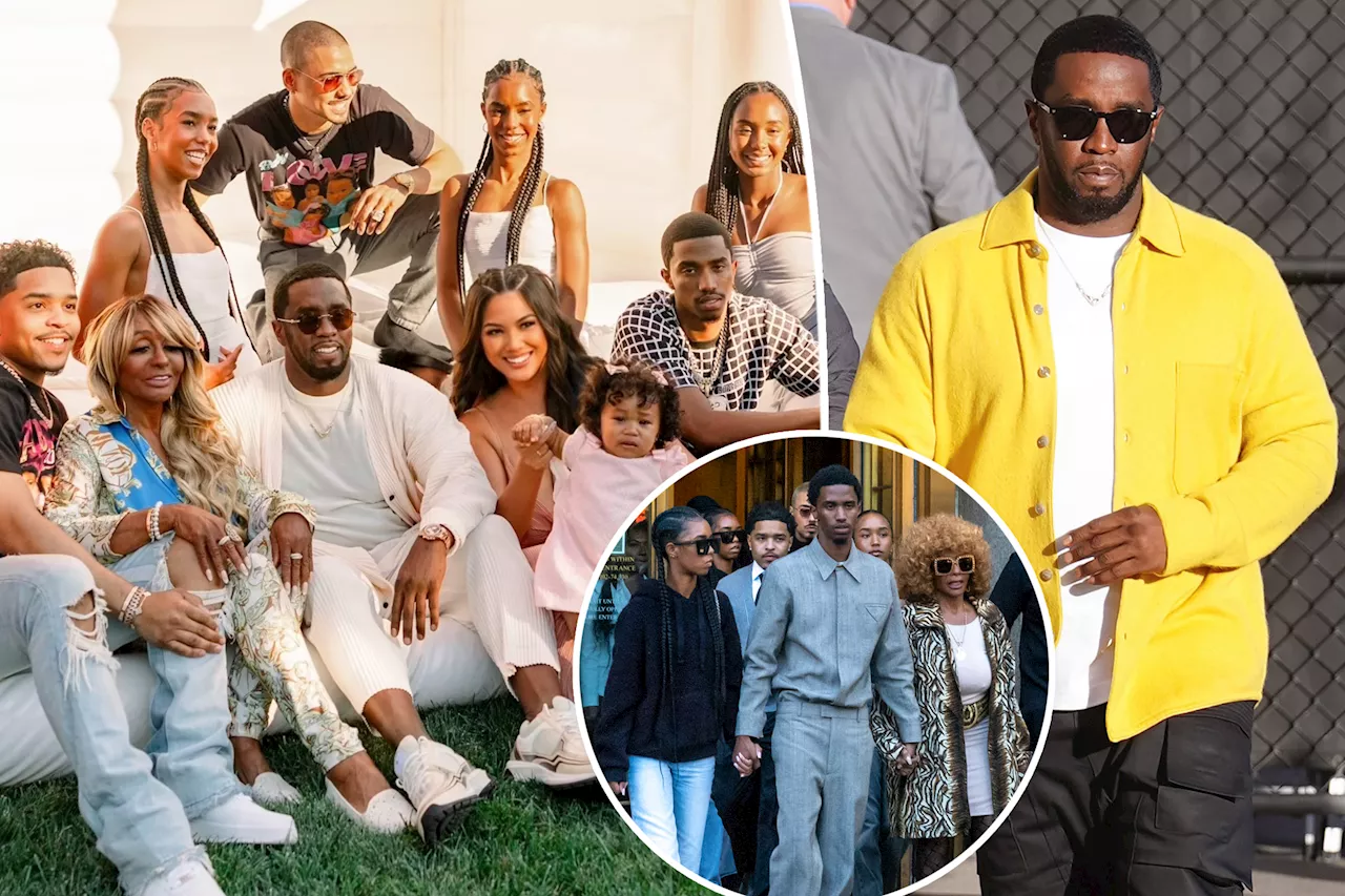 Sean ‘Diddy’ Combs’ kids slam ‘absurdity’ of allegations against dad as he remains in jail: ‘We stand united’