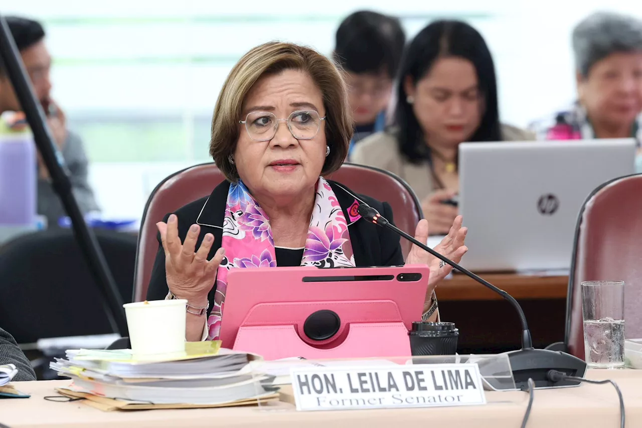 De Lima: Philippine law allows us to give way to ICC probe