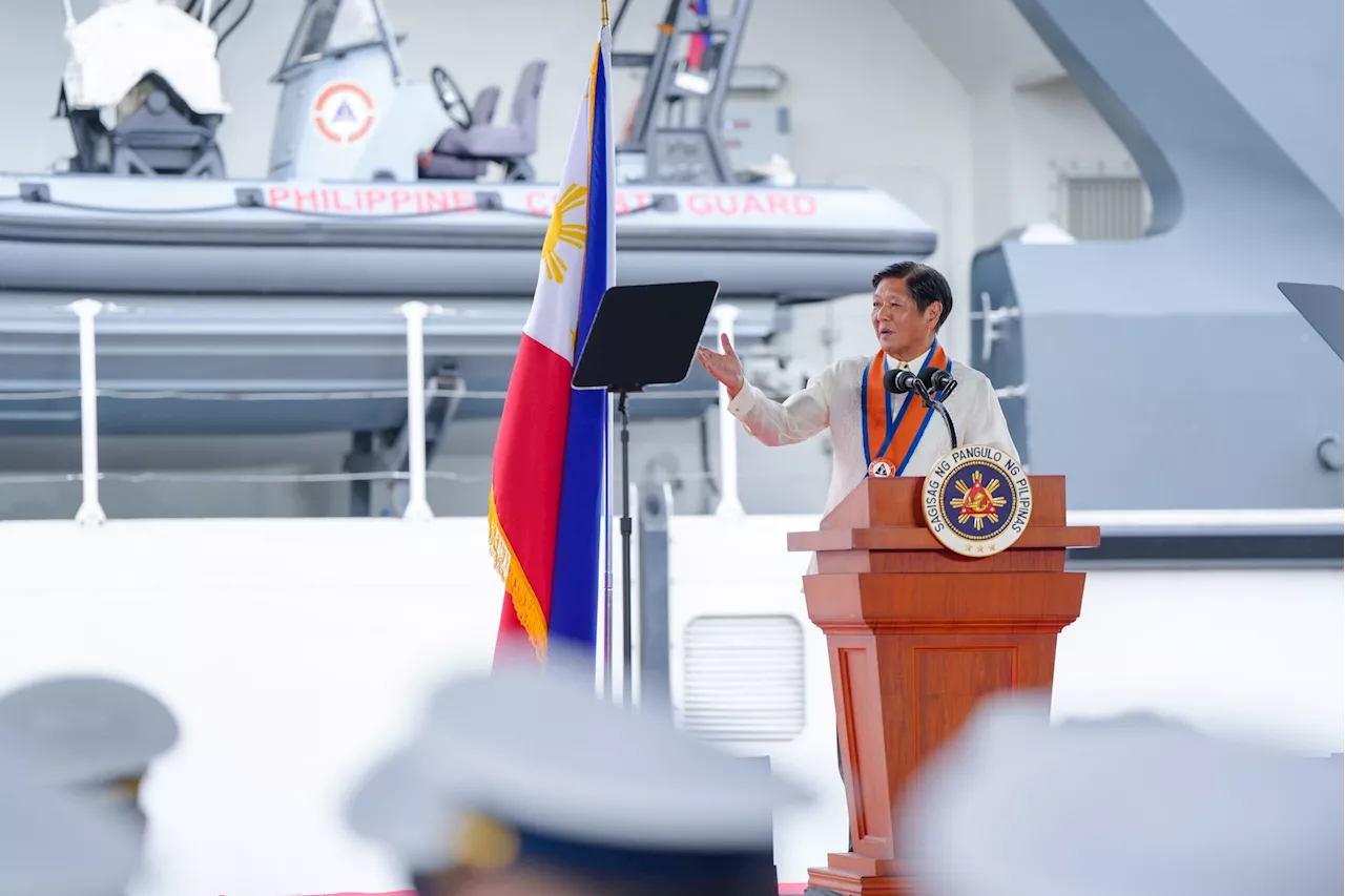 Marcos thanks PCG’s ‘calm resolve’ amid ‘complex’ challenges at sea