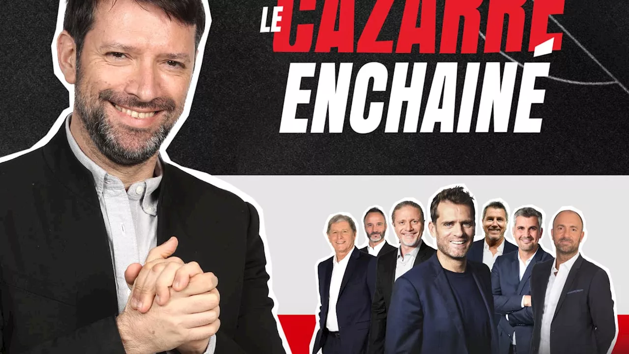 Julien Cazarre avec son Cazarre enchaîné