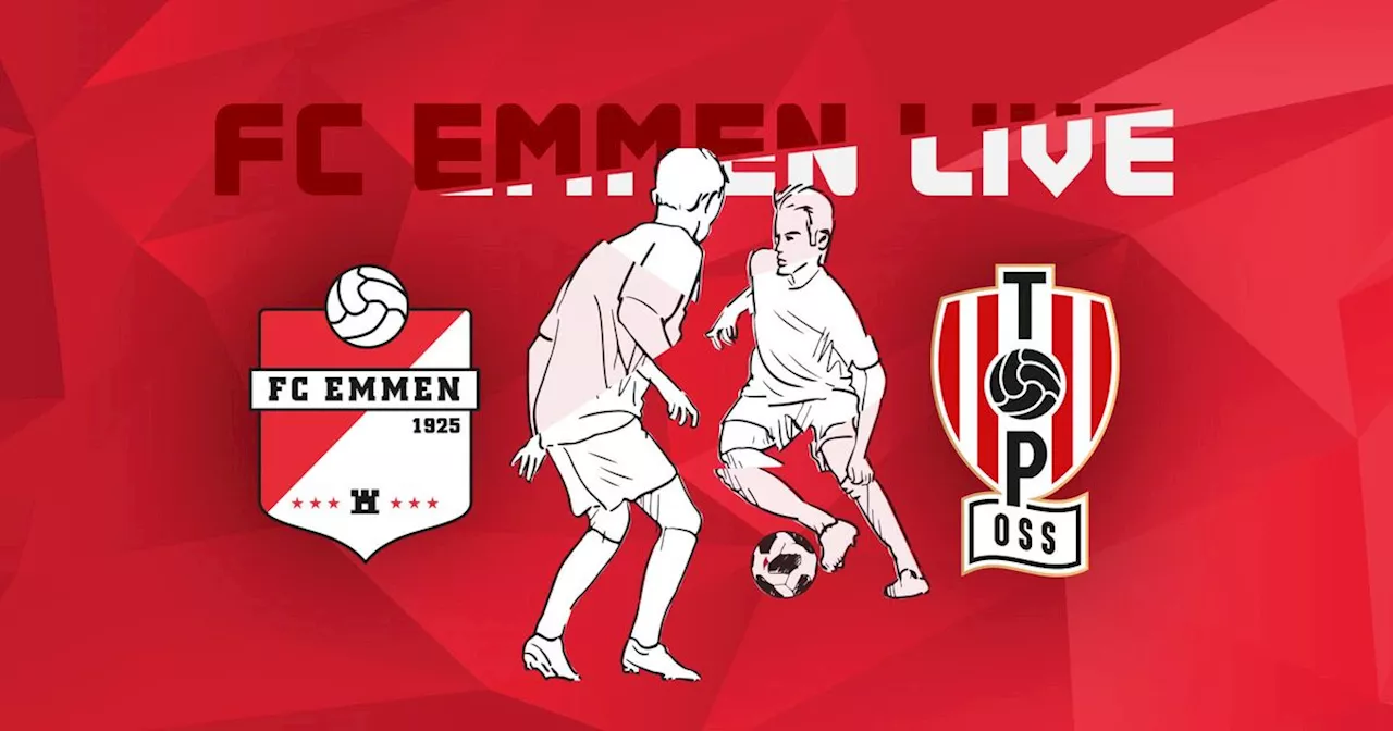 FC Emmen op voorsprong tegen TOP Oss, weet de ploeg voor het eerst thuis te winnen?