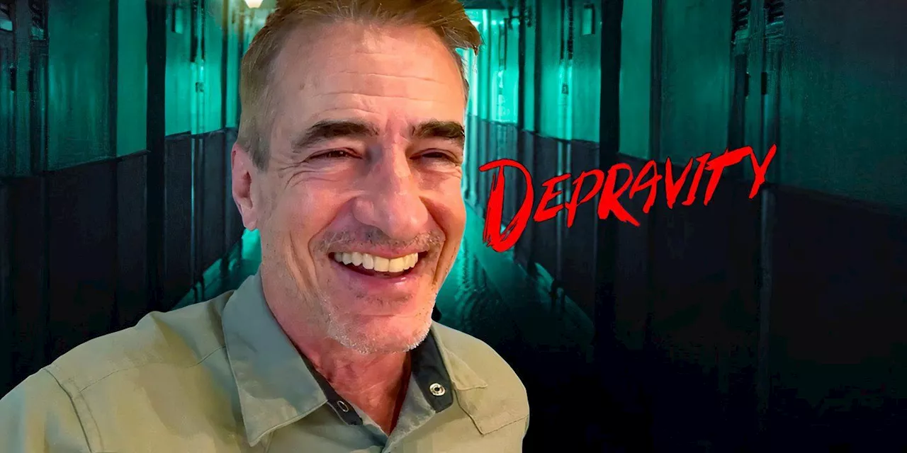 Depravity's Dermot Mulroney On Thriller Villain's Unique Look, Acting With Only 1 Line Of Dialogue & Chicago Fire