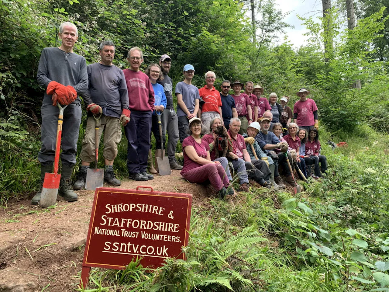 Volunteering group celebrates 100,000 hours of service for conservation charity