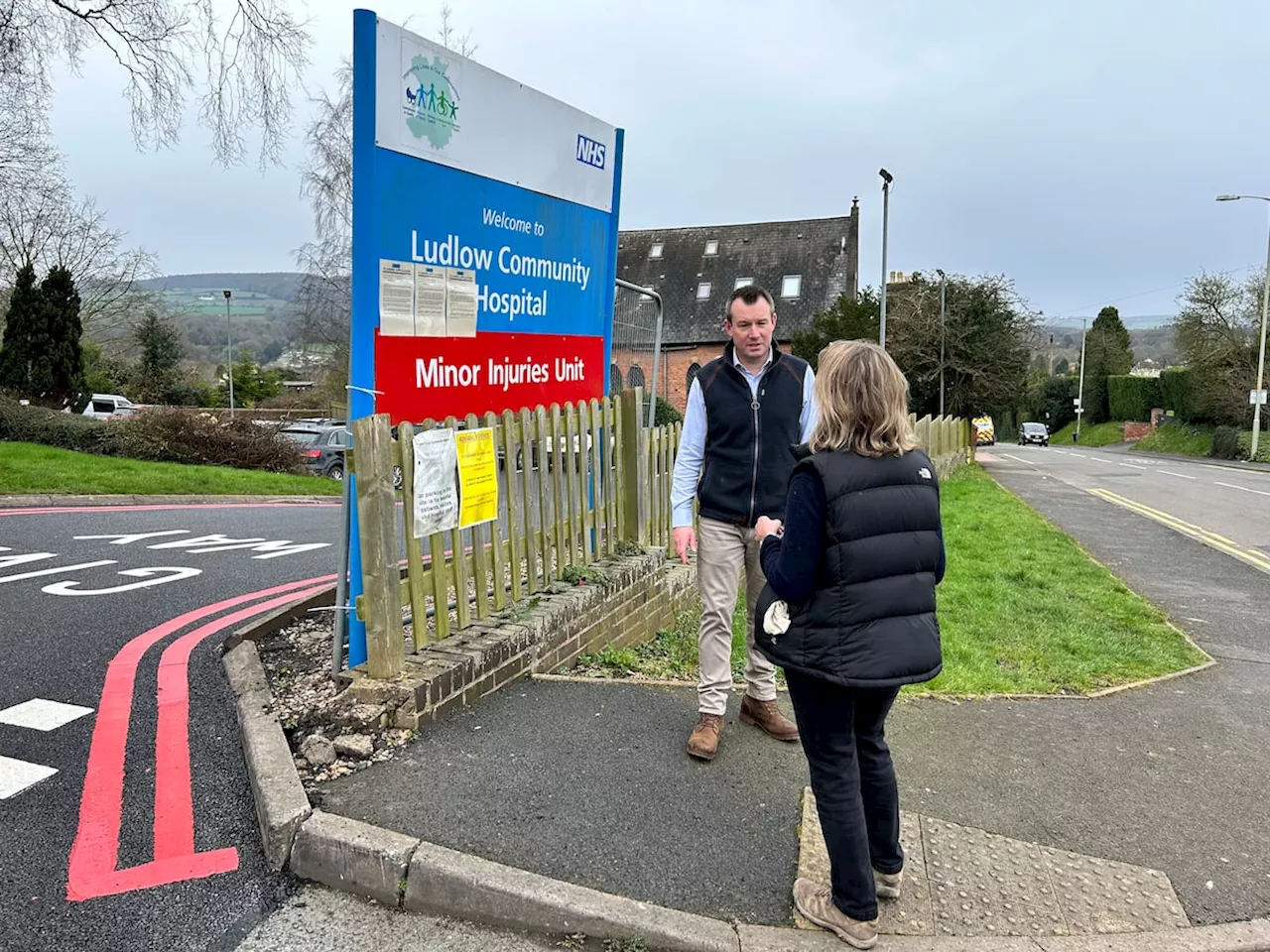 Shropshire MP calls for Ludlow healthcare to be 'front and centre' of fresh plans for NHS