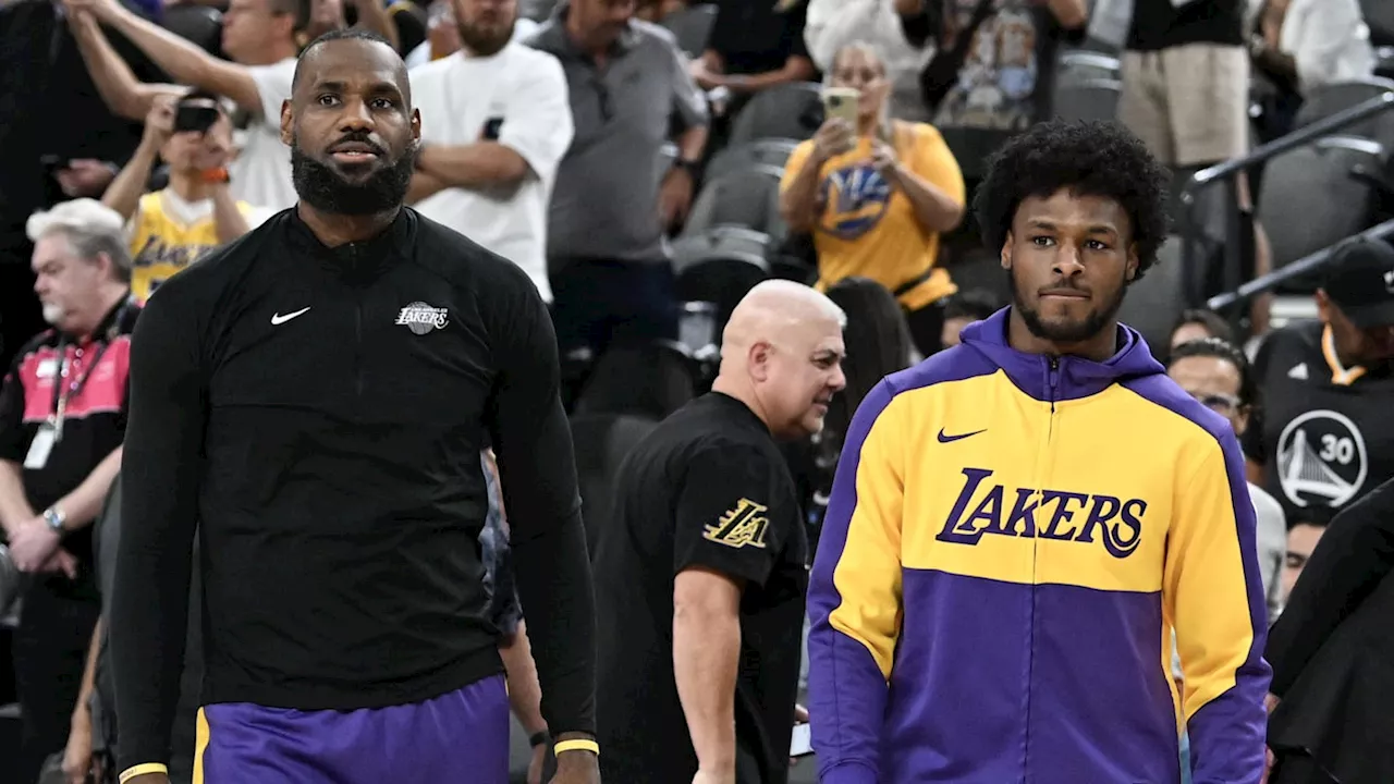 Clippers Legend Gets Honest on Bronny James Playing in Lakers vs Timberwolves