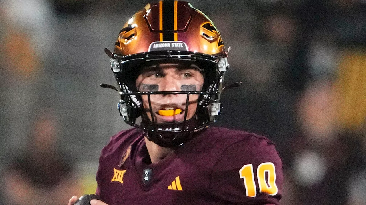 How long will Arizona State QB Sam Leavitt be out?