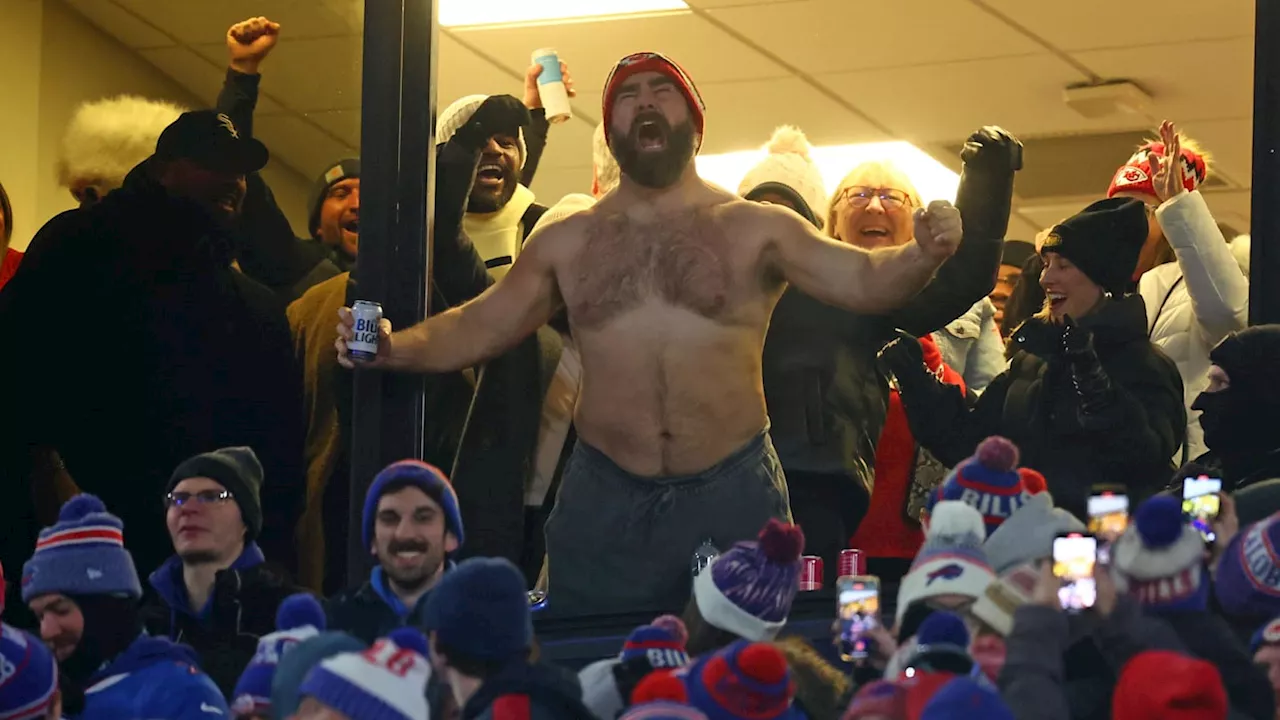 Jason Kelce explains his soft spot for Bills Mafia: There's a 'connection'