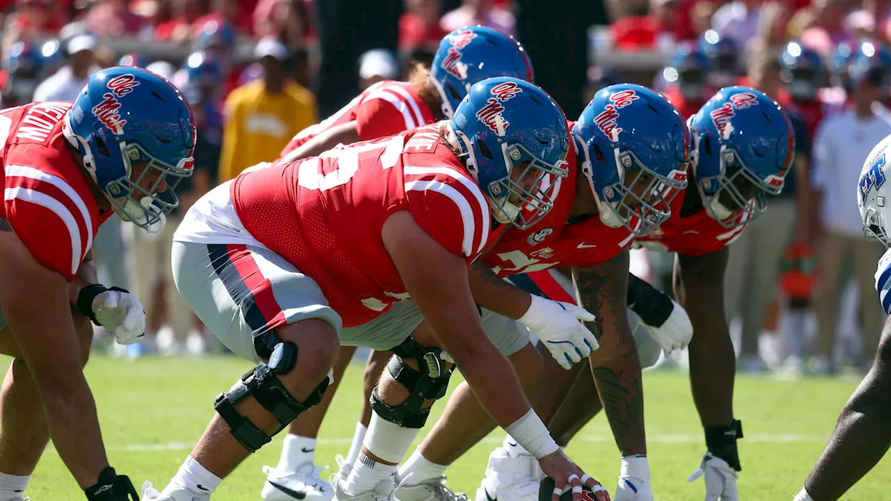 Ole Miss Rebels Offensive Line Falls Back On Fundamentals