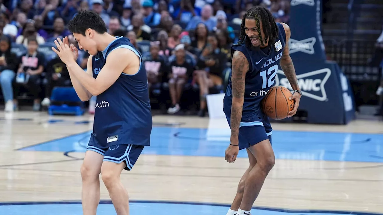 Photo of Ja Morant and Yuki Kawamura Goes Viral