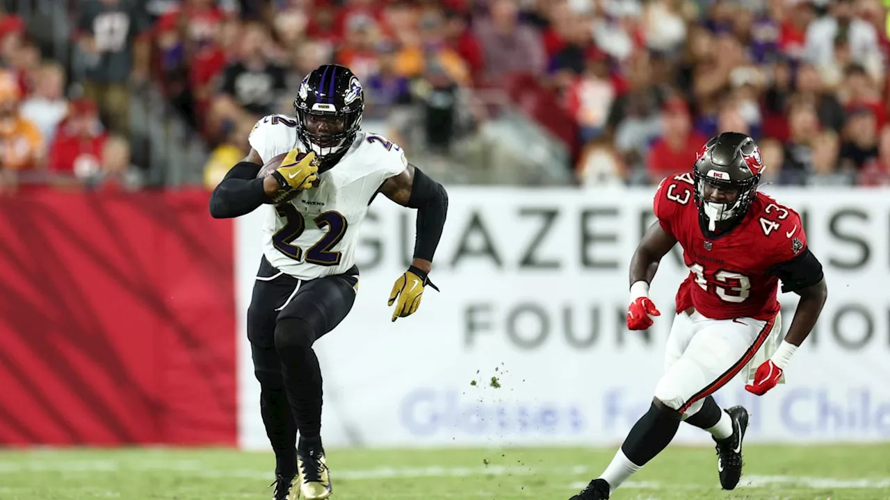 Ravens' Derrick Henry Roasted Himself for Not Scoring Touchdown on 81-Yard Run