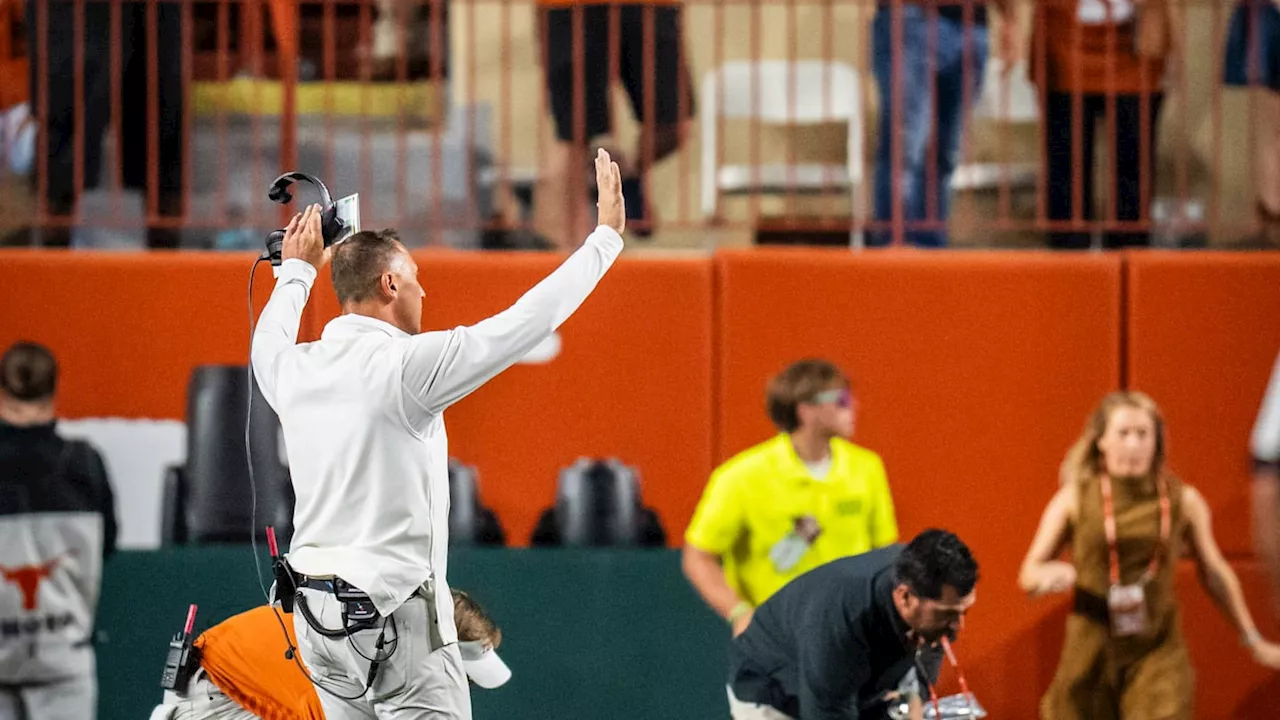 Steve Sarkisian Sends Message to Texas Longhorns Fans After Bottle Throwing Incident