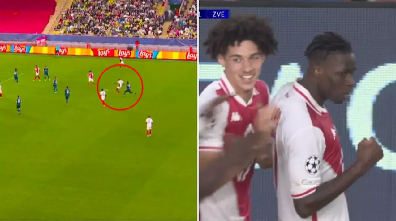 Fans convinced Champions League goal of the season is wrapped up after outrageous strike from Monaco defender