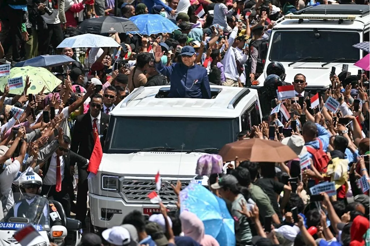 Presidential car steals spotlight at Prabowo inauguration