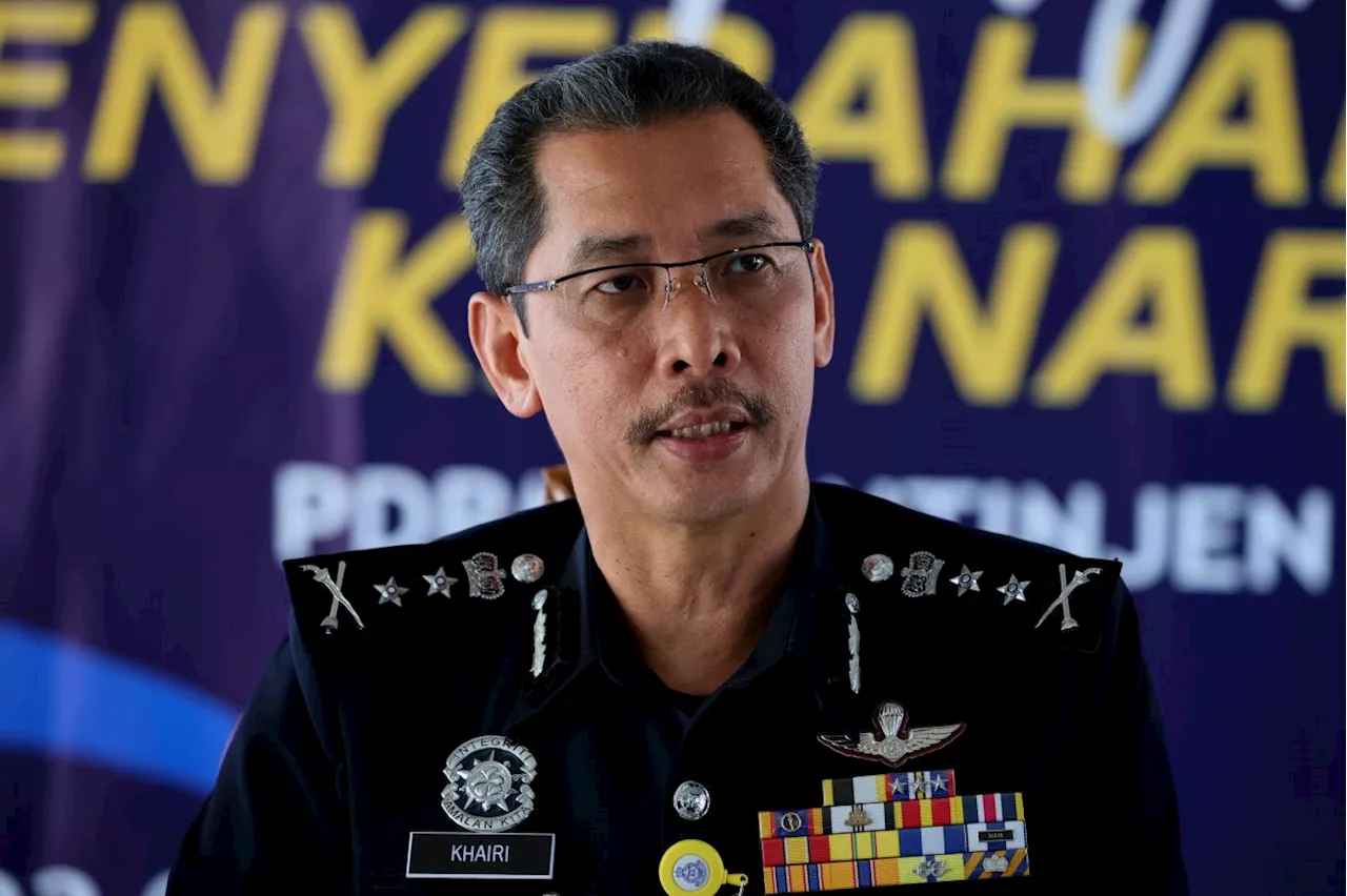 T'ganu cops seized drugs worth RM3.6mil from January to September