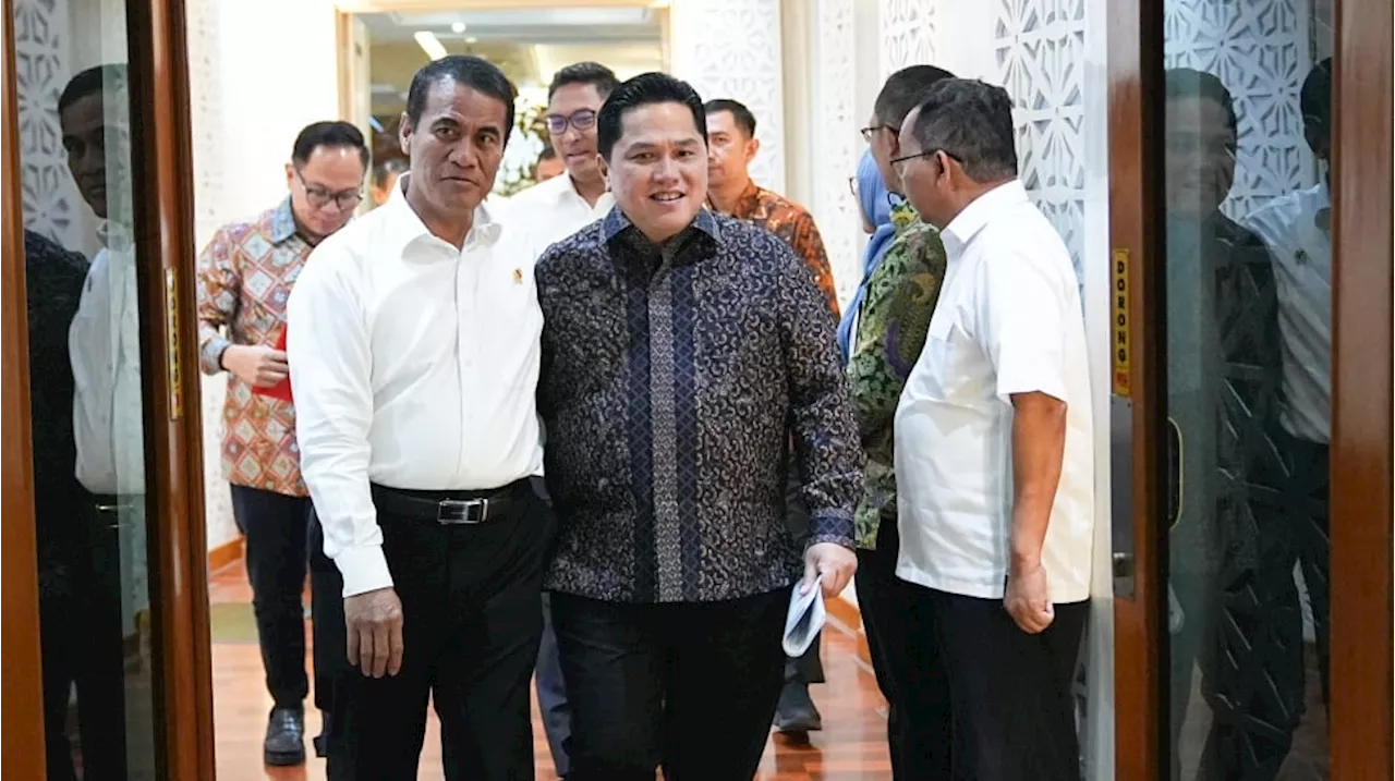 Ambisi Swasembada Pangan, Erick Thohir Tegaskan Tak Ada Main-main di Penyaluran Pupuk