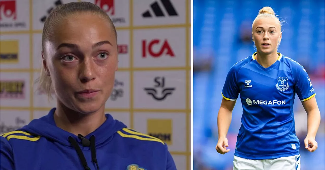 Fotboll: Hanna Bennison om tiden i Everton: ”Det har varit några tuffa år”