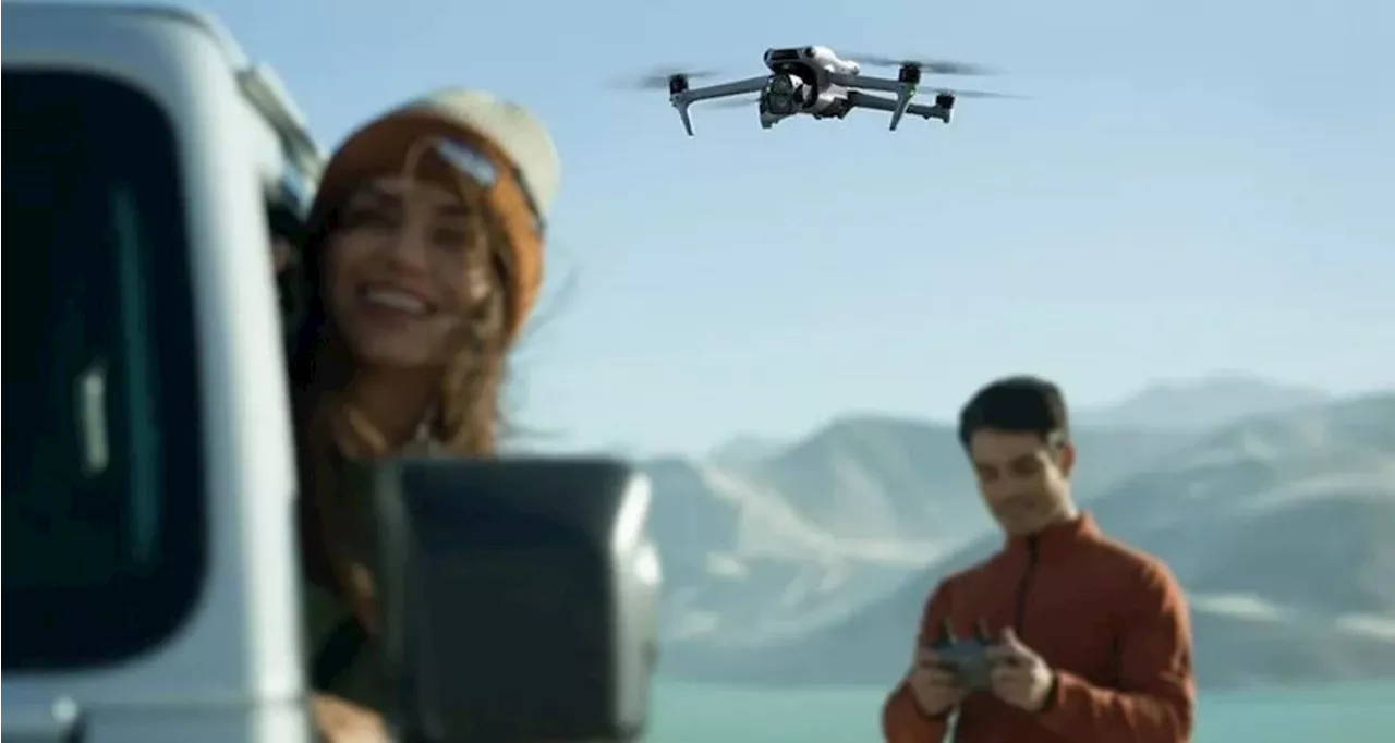 DJI lança drone Air 3S com sensor LiDAR frontal e melhorias nas câmeras