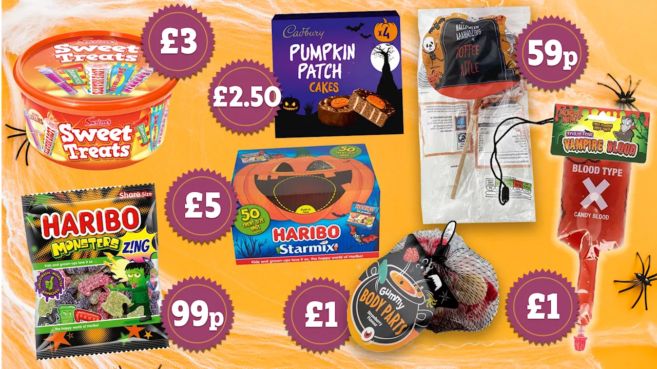 Cheapest place to buy Halloween sweets this week including Haribo and Cadbury...