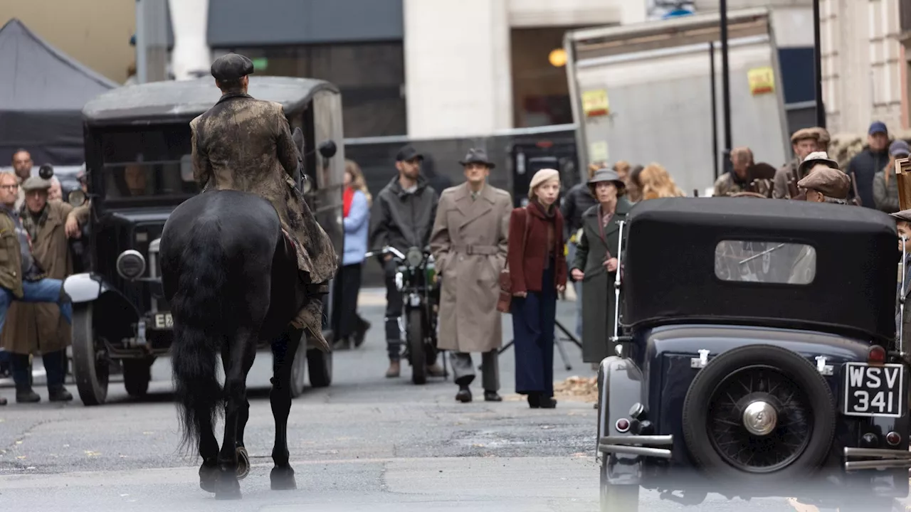 First look at Cilian Murphy as he reprises iconic role as Tommy Shelby for Peaky Blinders movie...