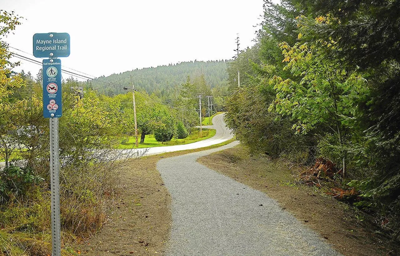 Regional walking and biking trail opens on Mayne Island; other islands next