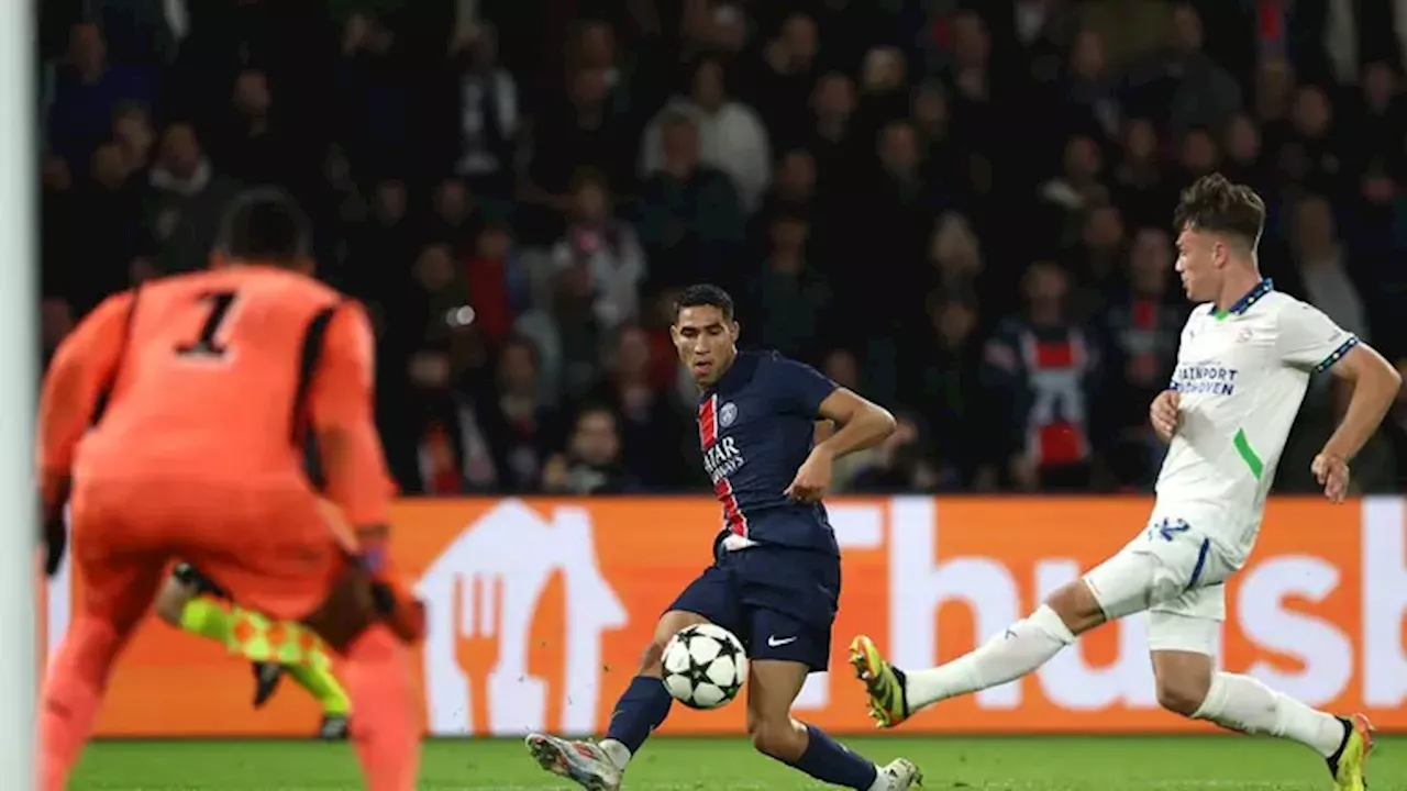 PSG vs. PSV: Goles, resumen y resultado del partido de UEFA Champions League