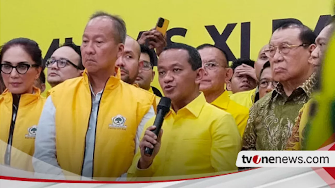 Golkar Mendapat Tiga Jatah Ketua Komisi di DPR RI, Ini yang DIpilih Bahlil