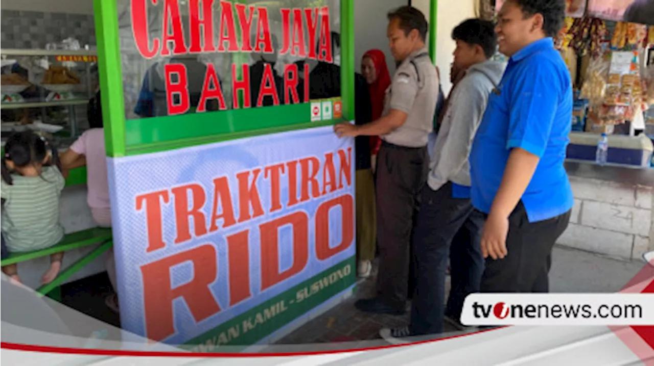 Sambut Pemerintahan Baru, Relawan Ridwan Kamil-Suswono Traktir Makan Gratis Warga Jakarta