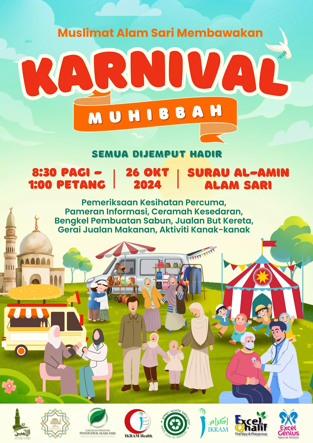 Karnival Muhibbah 2024 erat hubungan komuniti setempat