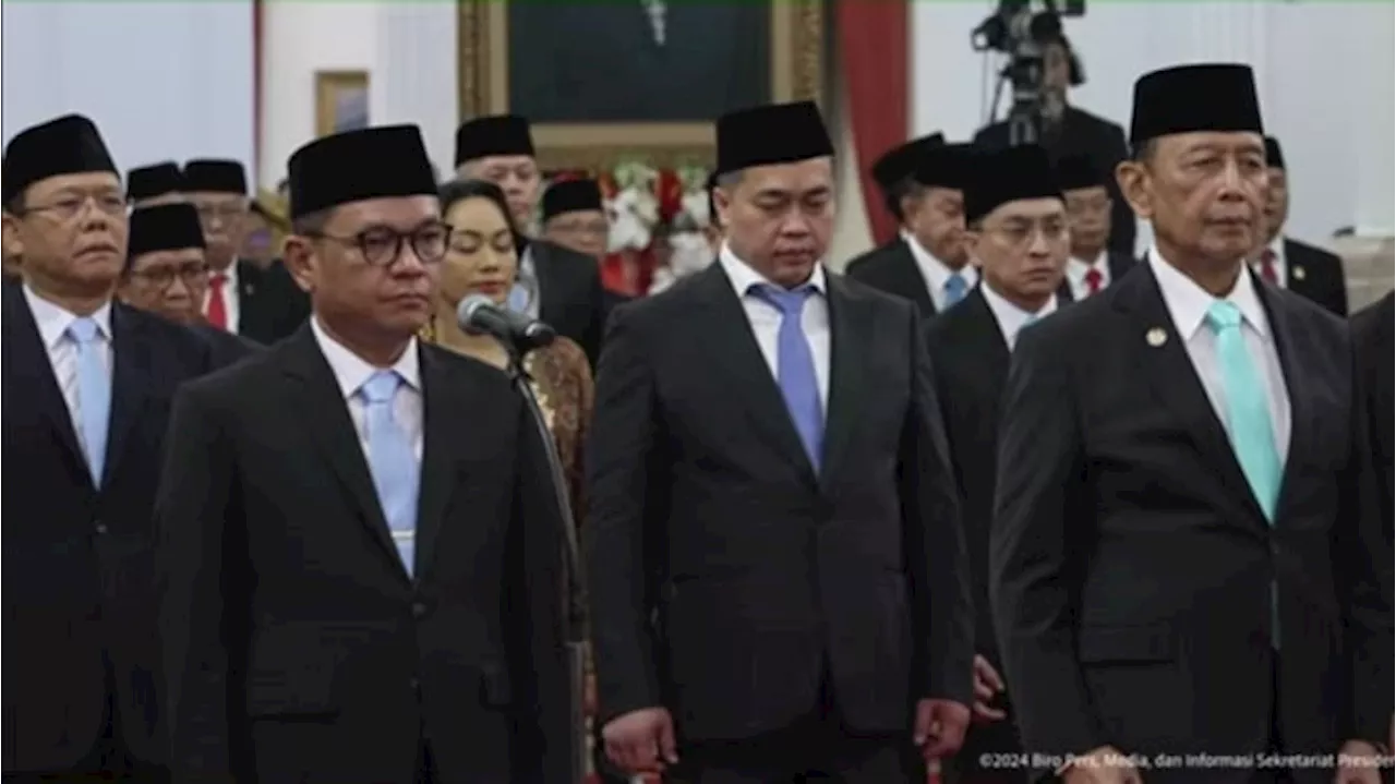 Presiden Prabowo Lantik Tubagus Ace Hasan Syadzily jadi Gubernur Lemhanas