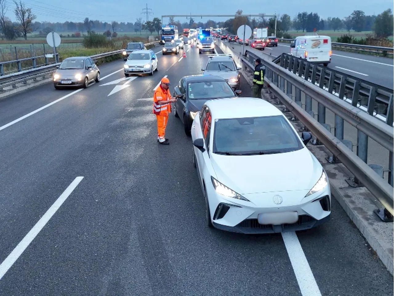 Auffahrunfall bei Dornbirn-Nord