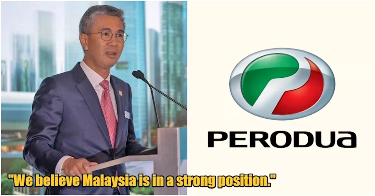 Tengku Zafrul Hopeful That Perodua EVs Under RM100k Will be Produced by End 2025!