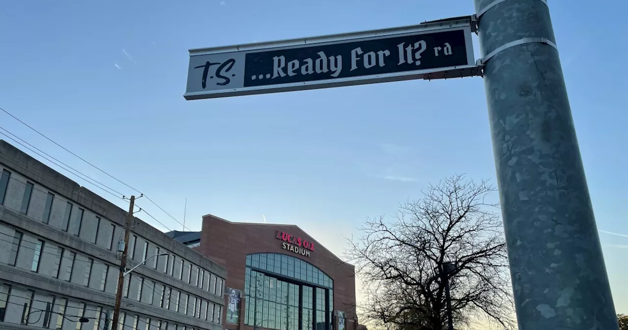 City of Indianapolis to install 32 Taylor Swift-themed street signs ahead of Eras Tour