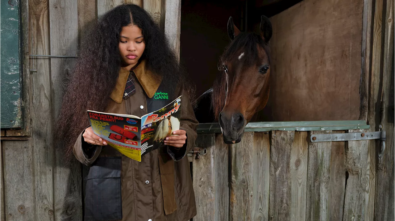 Ganni and Barbour Serve Up Third Collection in Their Collaboration