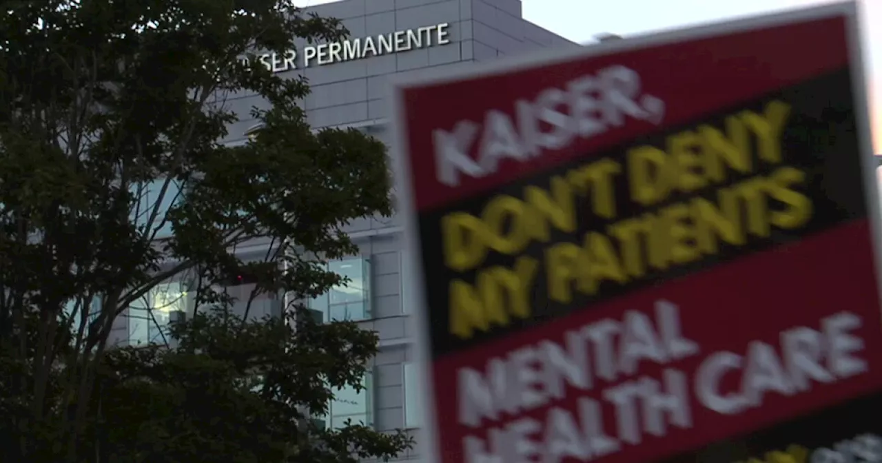 Kaiser Permanente mental health workers hit picket line for third straight day